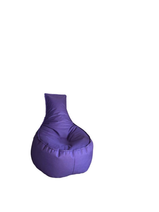 SteweHome Sitzsack Birne Lila 65x65x30cm