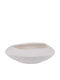 Bol Decorativ Ceramic Alb 31x31x9.5cm