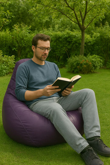 SteweHome Sitzsäcke & Poufs Polyrattan Sessel Birne