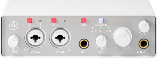 Yamaha UR-22 MK3 J080.00025 External Professional Sound Card with USB Connection