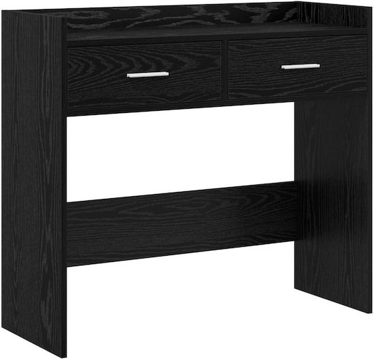 Konsolentisch Aus Holz Schwarze Eiche L90xB35xH80cm