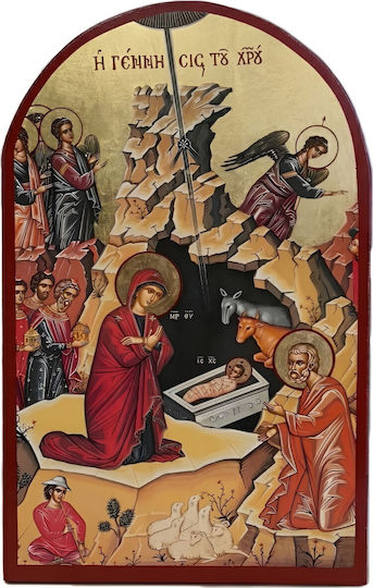Ριζόχαρτο Decoupage A3 Η Γέννηση Του Ιησού Αγιογραφίες