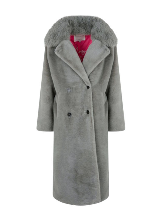 Oakwood Long Women's Fur Gray