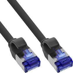 Intos Electronic 74900S S/FTP Cat.6a Καλώδιο Ethernet 10m Μαύρο Intos Electronic 74900S S/FTP Cat.6a Καλώδιο Ethernet 10m Μαύρο
