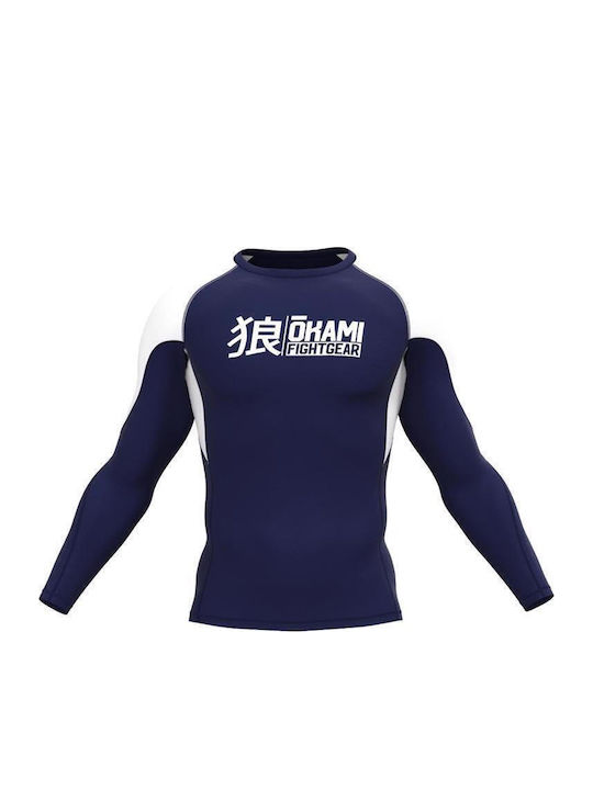 Okami Ανδρική Μακρυμάνικη Μπλούζα ORS145 για Jiu-Jitsu / MMA / Kickboxing Μπλε Okami Ανδρική Μακρυμάνικη Μπλούζα ORS145 για Jiu-Jitsu / MMA / Kickboxing Μπλε