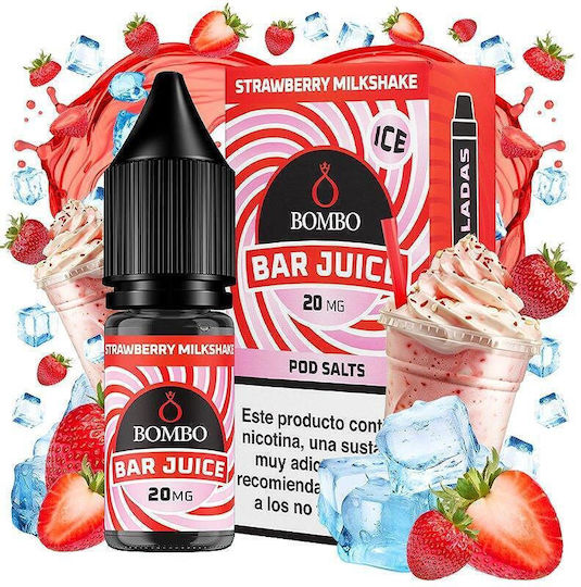 Bombo Έτοιμο Υγρό Αναπλήρωσης Strawberry Milkshake 10mg 10ml