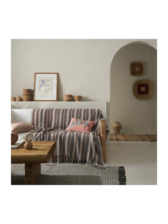 Gofis Home Decken & Couchdecken Sesselüberwurf Strickware 145x180cm Aquata