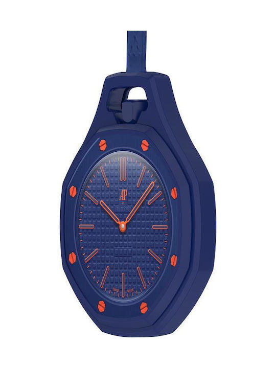 Swatch Royal Pop Audemars Piguet Soft Protective Silicone Watch Case Dark Blue