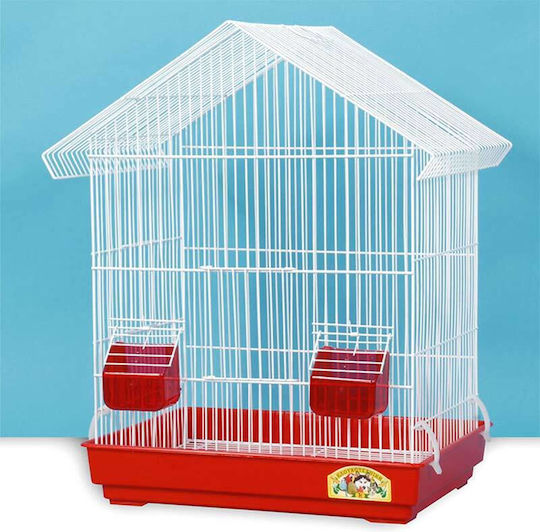 Klouvotechniki Bird Breeding Cage 41x30x59cm Red