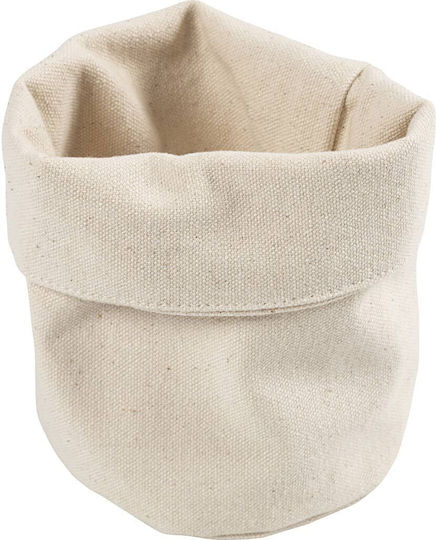 Creativ Company Fabric Baskets Light Natural H 14,5 Cm Dia 9 Cm 498470