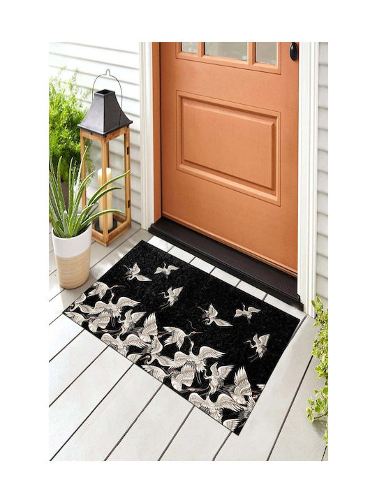 SteweHome Non-Slip White Doormat