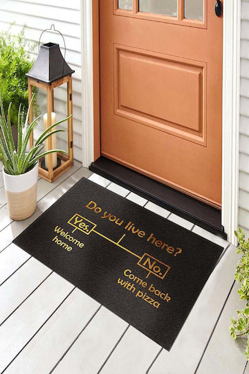 SteweHome Πατάκι Εισόδου Λευκό 70x45εκ. STE-029134-P29134 Λευκά