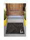 SteweHome Entryway Doormat Non-Slip Orange 70x45cm