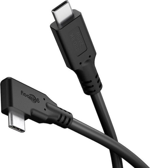 Goobay USB 4 Видео Кабел USB-C Мъжки - USB-C 240W Черен 2м 79433 Bulk