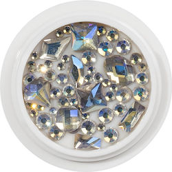 Luxorise Nail Art Ноктни Кристали Кристален Перлен Luxorise Nail Art Ноктни Кристали Кристален Перлен