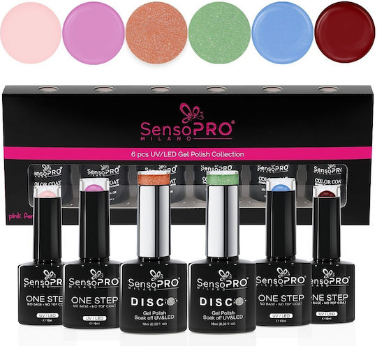 SensoPro Milano Ojă Pentru Unghii Cu Gel Super Star 10ml