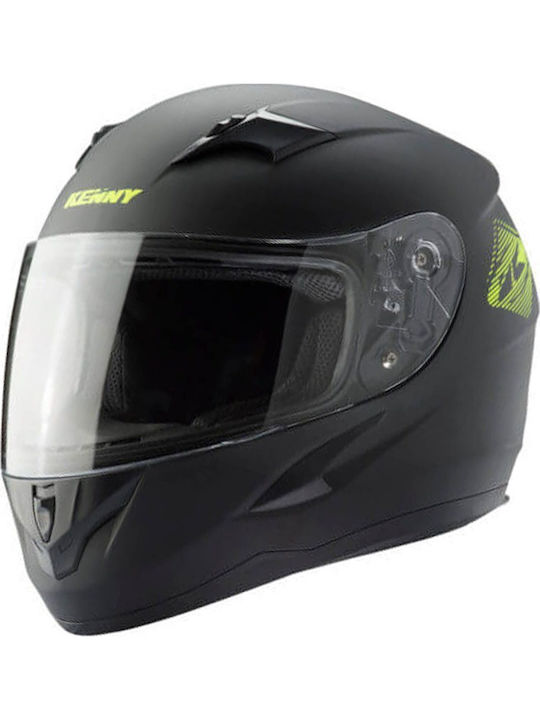 Kenny Targa Black/Neon Yellow Παιδικό Κράνος Μηχανής Full Face ECE 22.05 1250gr