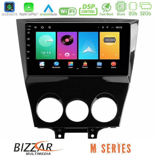 Bizzar Автомобилна Аудио Система за Mazda RX-8 2008-2012 (Bluetooth/USB/Wi-Fi/GPS/Apple CarPlay/Android Auto) с Touch Screen 9"