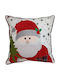 Husă Decorativă De Crăciun 45x45 2022cc Moș Crăciun