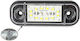 Бяла Светлина За Освобождаване 12 Led Fr0175b 12-24v 84mm