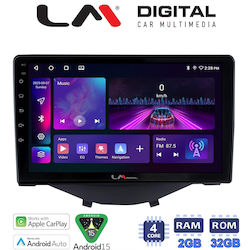 LM Digital Car Audio System for Peugeot 107 Toyota Aygo Citroen C1 2014>2021 with Bluetooth USB and GPS LM Digital Car Audio System for Peugeot 107 Toyota Aygo Citroen C1 2014>2021 with Bluetooth USB and GPS