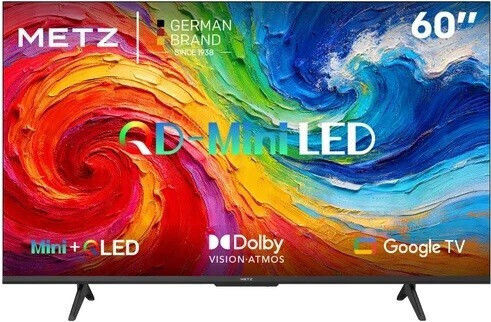 Metz Smart Fernseher 60" 4K Ultra HD QD-Mini LED 60MNH7000 HDR (2026)