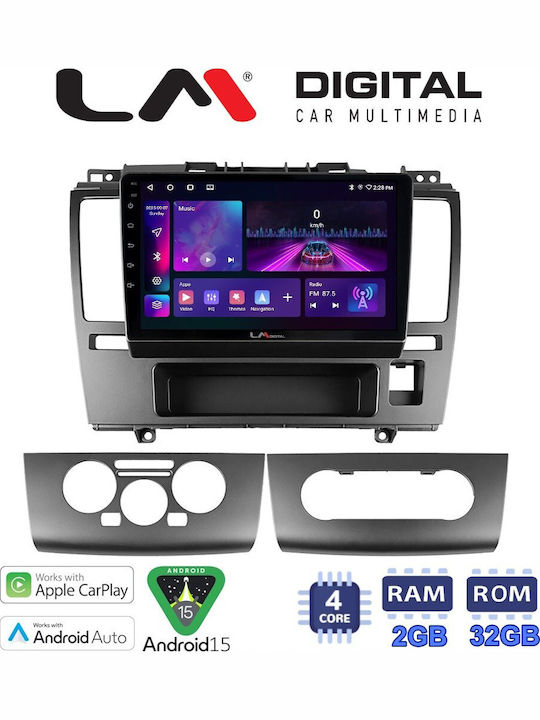 LM Digital Auto-Audiosysteme für Nissan Tiida 2004 > 2012 Bluetooth USB Eingebautes Wi-Fi GPS Apple CarPlay Android Auto