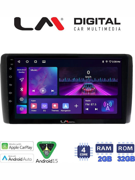 LM Digital Auto-Audiosysteme für Nissan Leaf 2009 > 2017 Bluetooth USB Eingebautes Wi-Fi GPS Apple CarPlay Android Auto