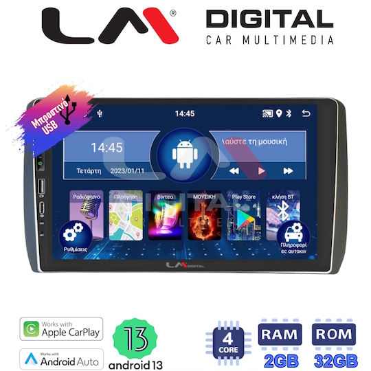 LM Digital Автомобилна Аудио Система Toyota Urban / IST 2007 - 2016 Bluetooth USB Вграден Wi-Fi GPS Apple CarPlay Android Auto