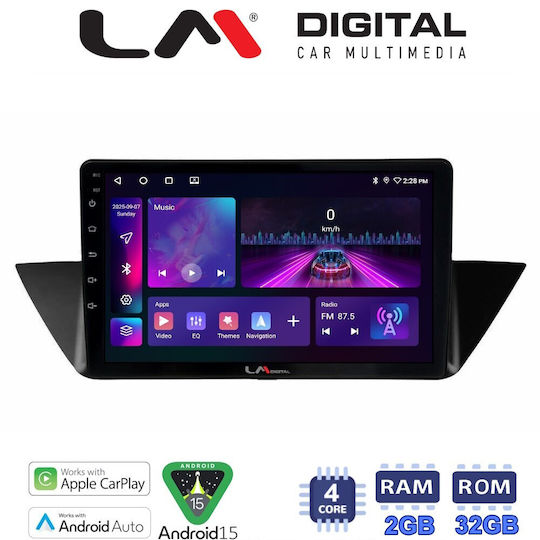 LM Digital Car Audio System for BMW X1 (E84) 2009-2014 Bluetooth USB Wi-Fi GPS Apple CarPlay Android Auto
