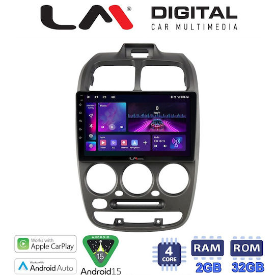 LM Digital Car Audio System for Hyundai Accent 1999 to 2004 Bluetooth USB Wi-Fi GPS Apple CarPlay Android Auto