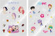 K-pop Dämonenjäger Netflix Offizielles Light Stick Deco Aufkleber Pack