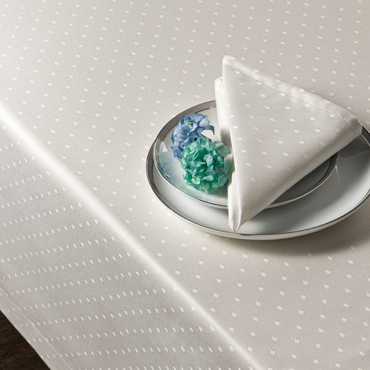 Xionoula Home Τραπεζομάντηλο Μπεζ 160x180εκ.