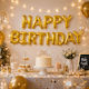 Писмо Фолио Джъмбо Златист Happy 51см