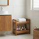 vidaXL Bathroom Vanity Unit Without Sink M45xD30xH45cm Natural