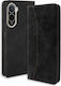 Bodycell Book Piele Artificială / Piele Neagră (Redmi A7 Pro)