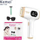 Kemei Kemei IPL Epiliergerät für Gesicht Körper & Bikini KM-7106