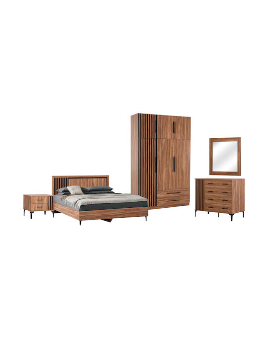 Set De Mobilier Pentru Dormitor Harry 160x200cm 5 Bucăți