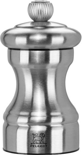 Peugeot Manual Salt Mill Inox in Gray Color 10cm