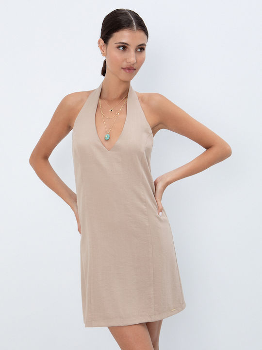 Toi&Moi Sommer Mini Kleid Halter