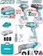 Total Industrial Cordless Tool Set 20 V 2 X 5 Ah