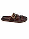 Women's Flat Brown Sandals