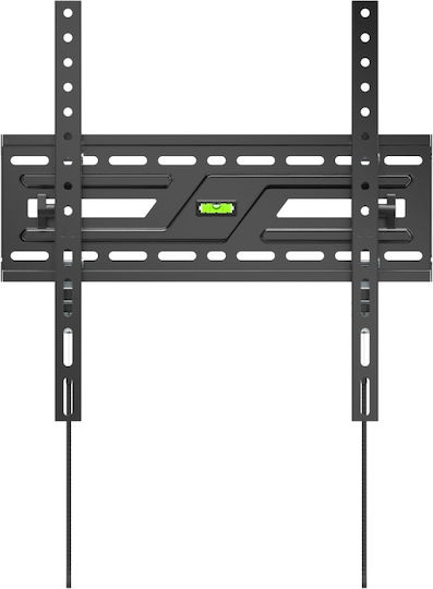 Brateck Βάση Τηλεόρασης Τοίχου έως 75" και 75kg Μαύρο