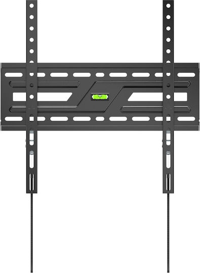 Brateck Βάση Τηλεόρασης Τοίχου έως 75" και 75kg Μαύρο