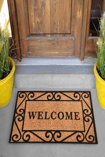 SteweHome Covoare De Intrare Portocalii 70x45cm STE-029126-P29126 Portocaliu