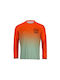 Kenny Herren Lange Ärmel Fahrradtrikot Mountain Bike Orange