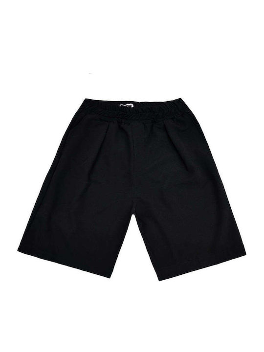 Henry Clothing Ανδρική Βερμούδα Μαύρη
