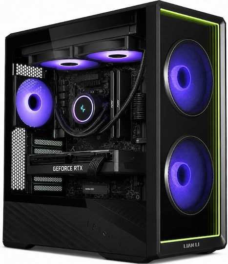 Vengeance DarkMatter-V9 Lian-Li Edition Гейминг Настолен Компютър Ryzen 9-7900 32GB DDR5 1TB SSD Radeon RX 9060 Без Операционна Система