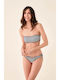 Fru Fru Set Bikini Ριγέ Μπλε