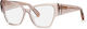 Eyeglasses Philipp Plein Women Vpp100-5507t1 Lens Bridge Temple 55 14 140 Mm